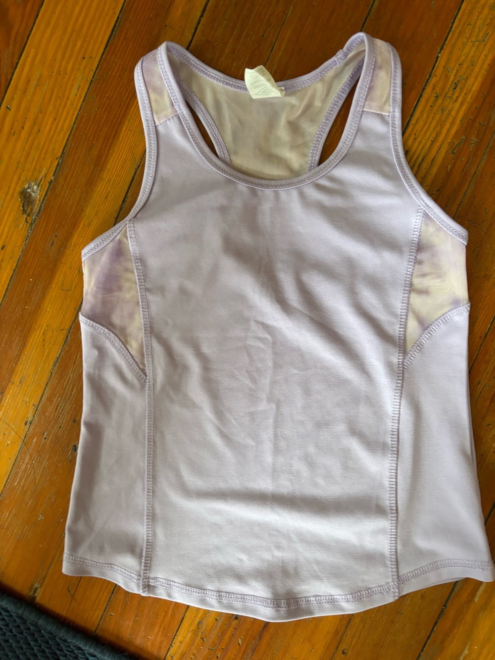Umbro Light Lavender Sports Tank